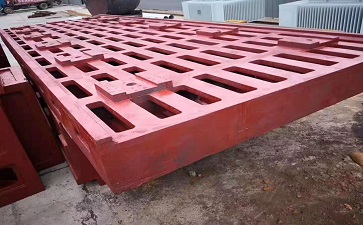 EN-GJL-250 Cama de máquina herramienta de máquina de hierro fundido gris
